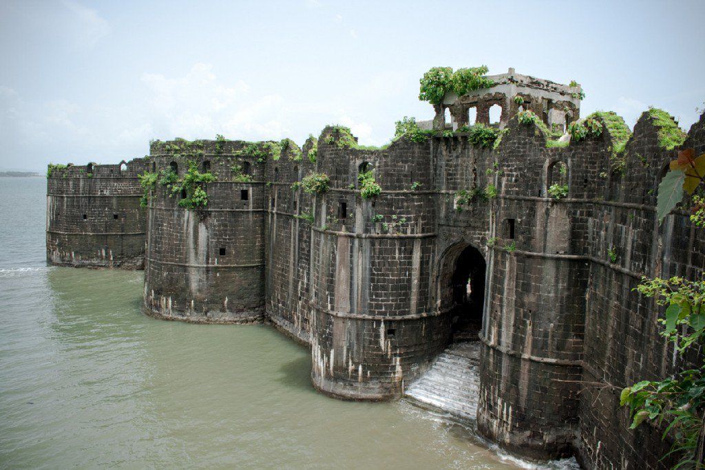 Scenic view of Murud-Janjira Fort, a heritage or nature destination in Kokan