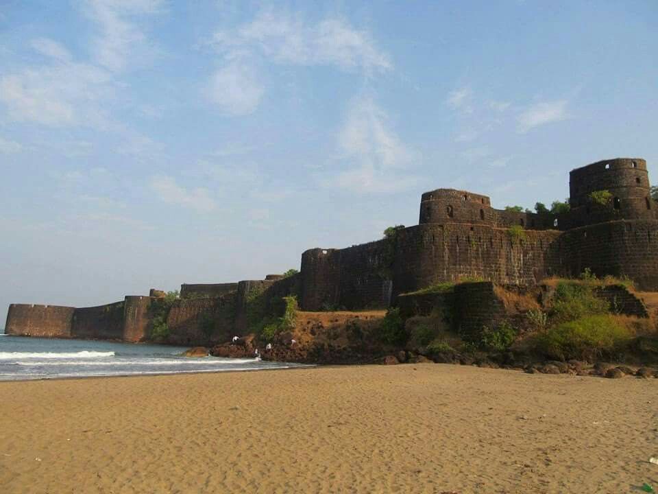 Scenic view of Vijaydurg Fort, a heritage or nature destination in Kokan
