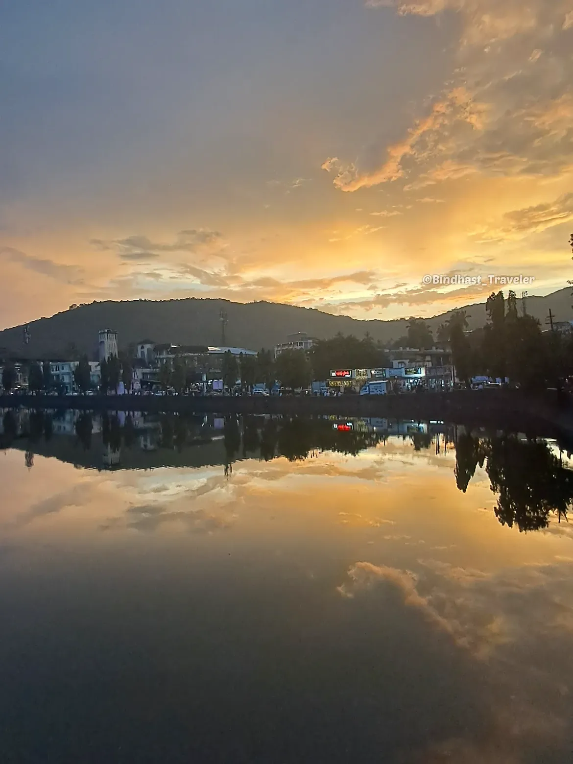 Scenic view of Moti Talao, a heritage or nature destination in Kokan