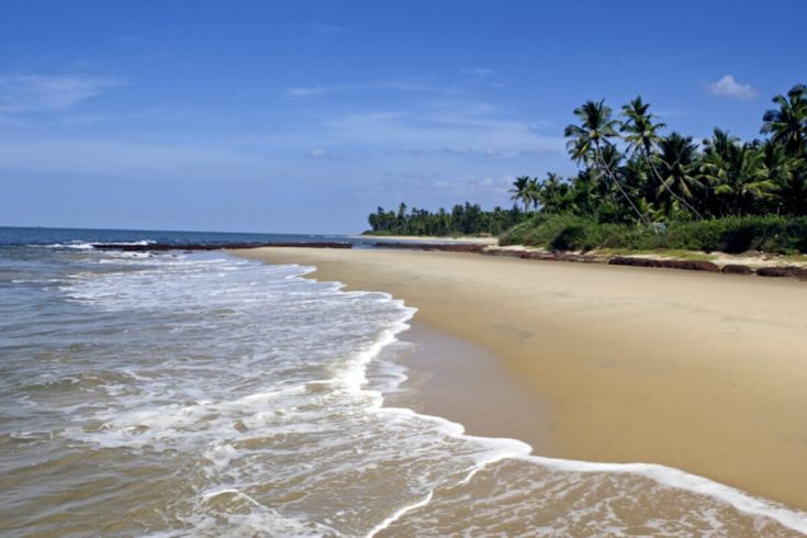 View of Bhogwe Beach on the Kokan coastline